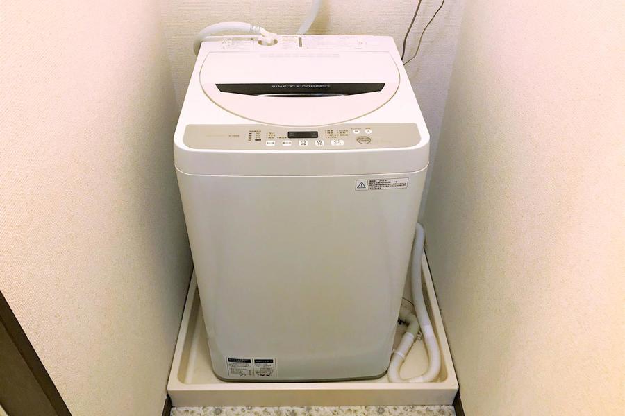 洗濯機は室内置きにすることで衛生面、防犯面ともに安心