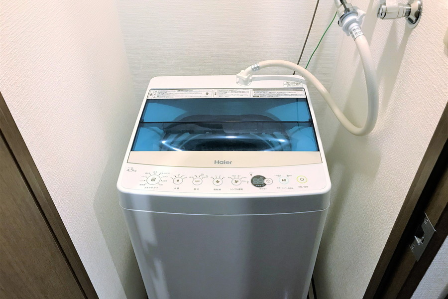室内洗濯機は衛生面・防犯面ともに安心です